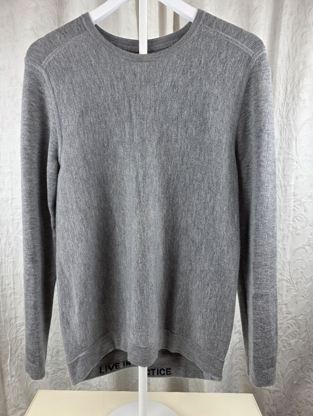 Lululemon 100% Merino Wool Crewneck Sweater (Men's S / Unisex Slim Fit)
